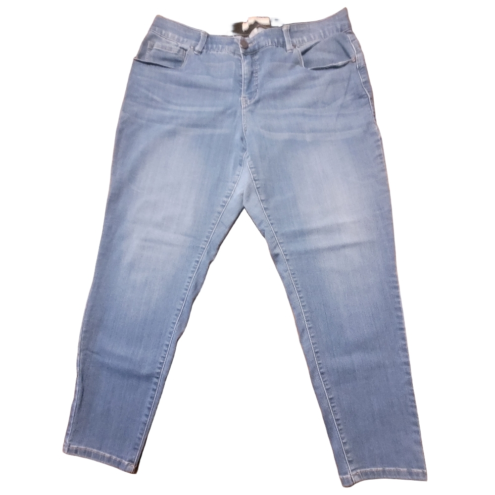 Classic Straight Leg Jeans - Size 16W